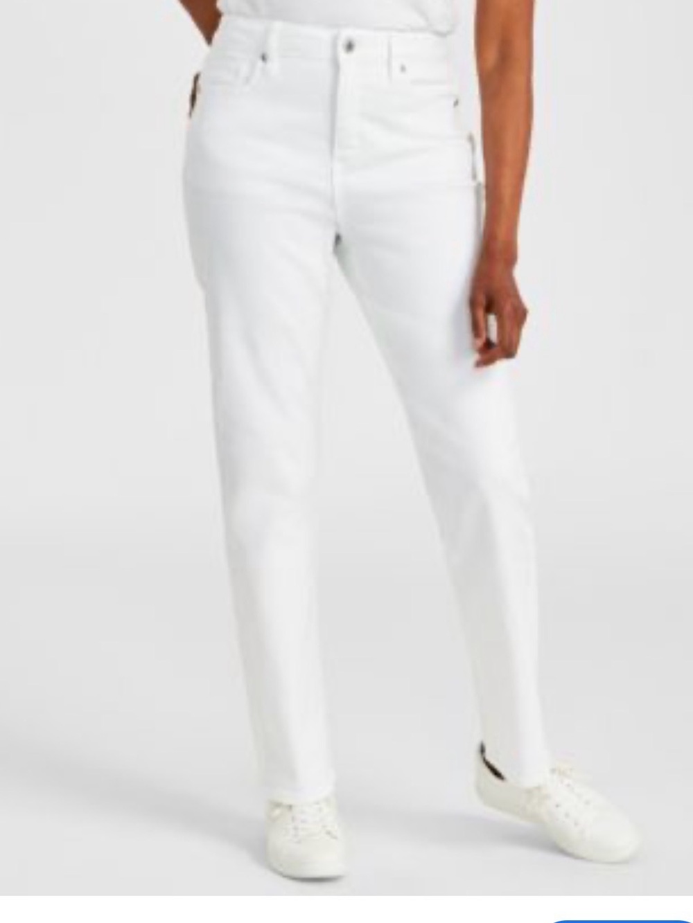 Style & Co. Bright White straight leg Jeans